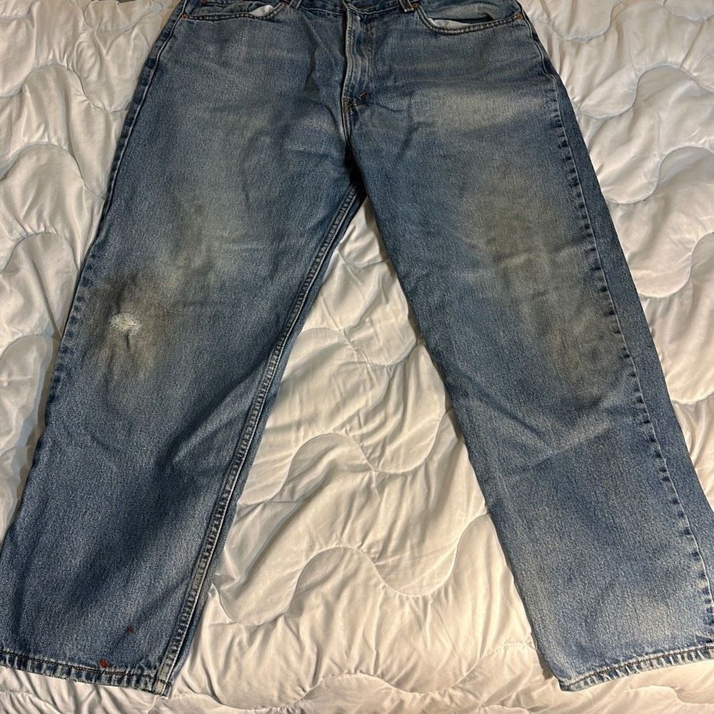 Levi’s 550 Denim Relaxed Fit. Waist:36 ,Inseam: 27 inches